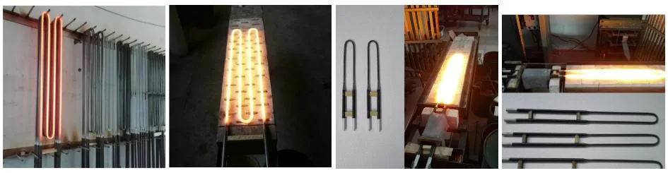 High Temperature Heating Molybdenum Disilicate Rod U - Shaped Silicon Molybdenum Bar