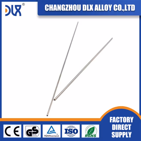 Tubo de nitinol súper elástico para cirugía mínima